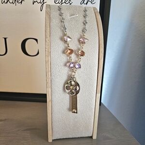 Handmade Mixed Metals Gold & Silver Necklace